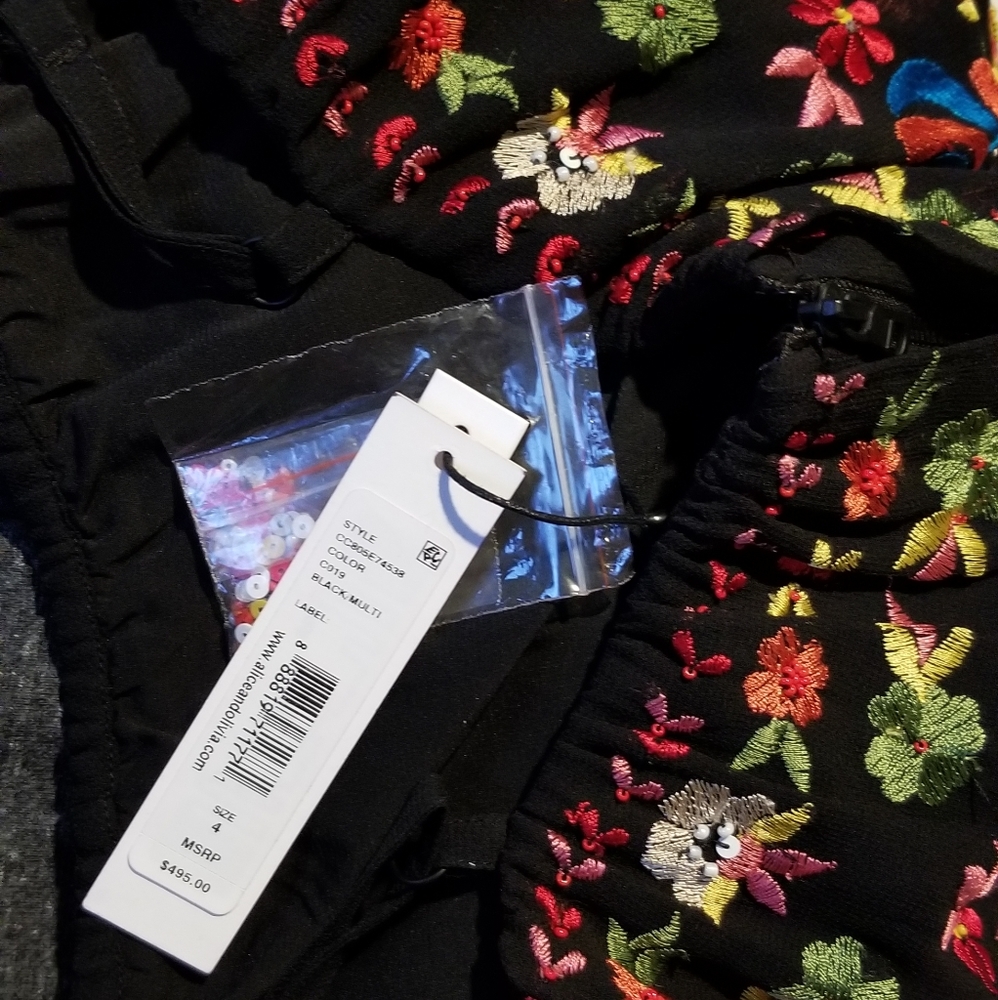 Alice + Olivia Francina cold shoulder dress - Picture 4 of 5